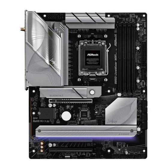 ASROCK B850 LiveMixer WiFi Benutzerhandbuch