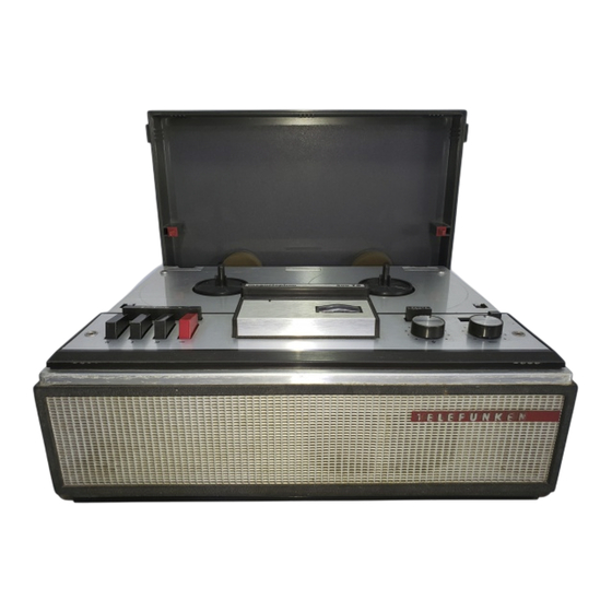 Telefunken 200 TS Bedienungsanleitung