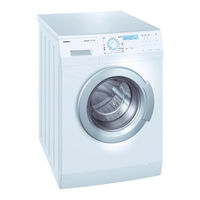 Siemens Siwamat XLS 1631 Gebrauchsanleitung