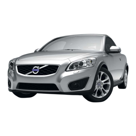 Volvo C30 Schnellstartanleitung