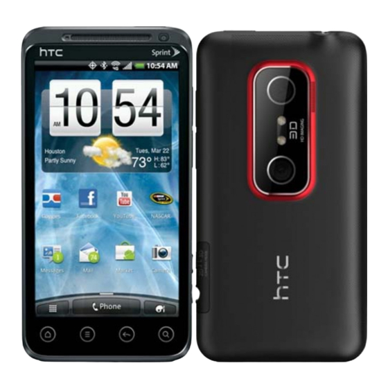 HTC EVO 3D Handbücher