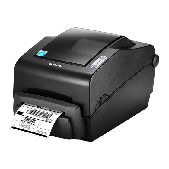 BIXOLON SLP-TX400 Benutzerhandbuch