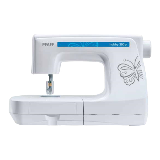 Pfaff Hobby 350p Gebrauchsanleitung
