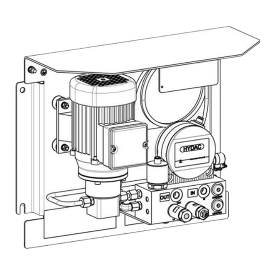 HYDAC FILTER SYSTEMS CMP1000 Originalanleitung