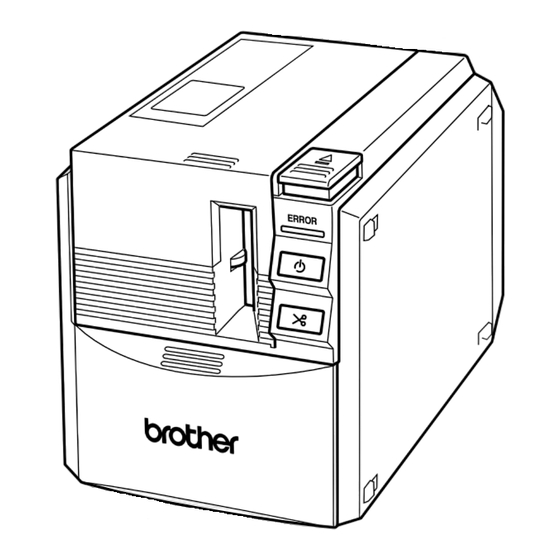 Brother p-touch 9500pc Benutzerhandbuch