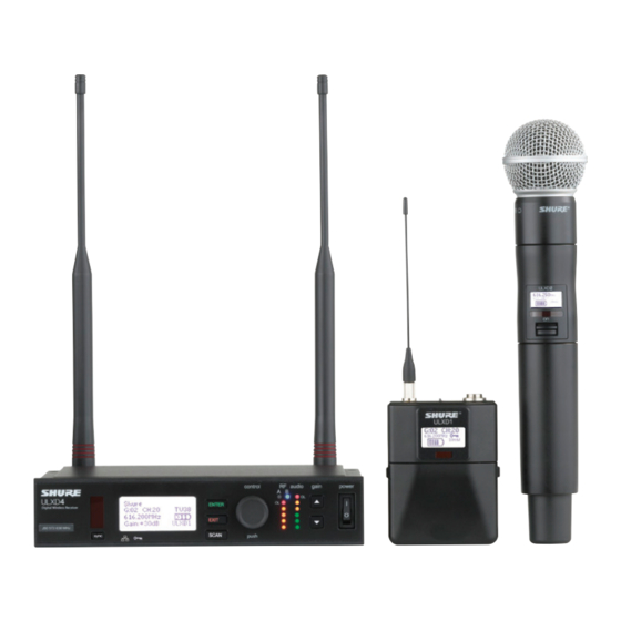 Shure ULX-D Handbuch