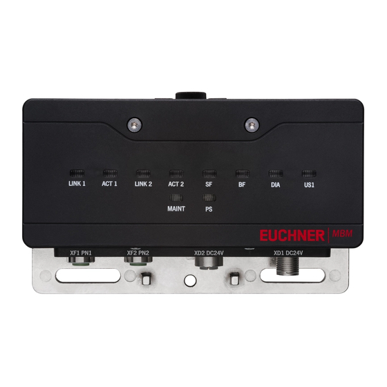 EUCHNER MBM-PN-S1-MLI-3B-169489 Betriebsanleitung