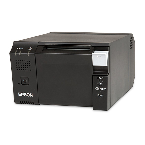 Epson TM-T70II-DT Benutzerhandbuch