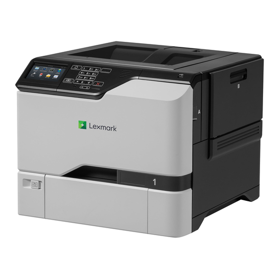 Lexmark CS720 Benutzerhandbuch