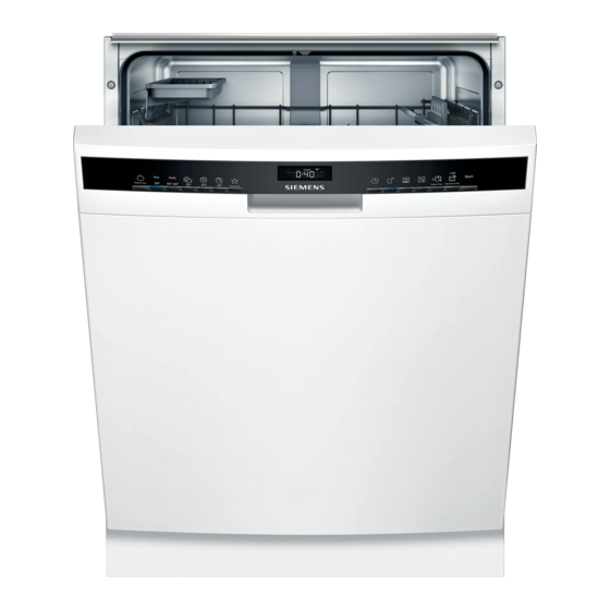 Siemens SN43HW60AE Gebrauchsanleitung