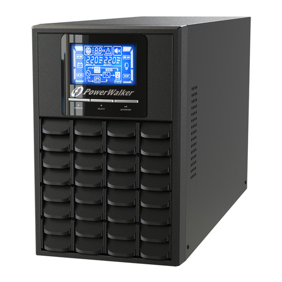 PowerWalker VFI 1000 LCD Bedienungsanleitung