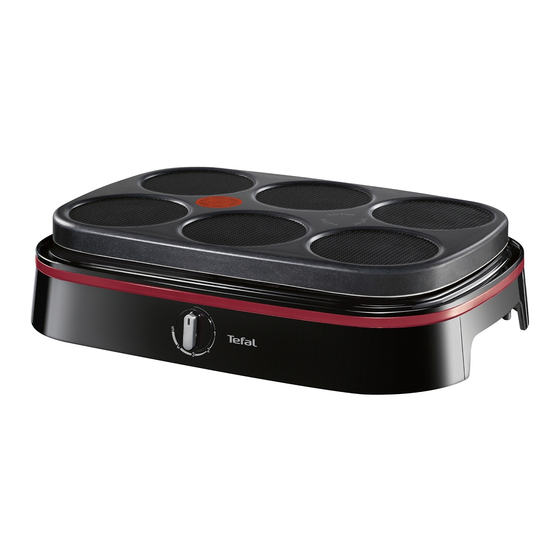 TEFAL Crep’Party Dual Bedienungsanleitung