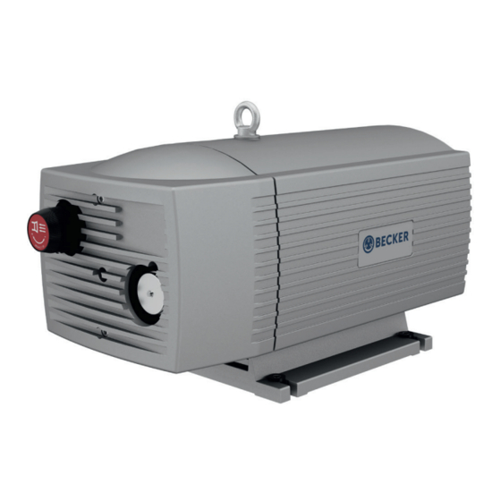 Becker VT 4.16 Betriebsanleitung