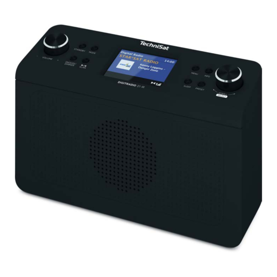 TechniSat DIGITRADIO 21 IR Bedienungsanleitung