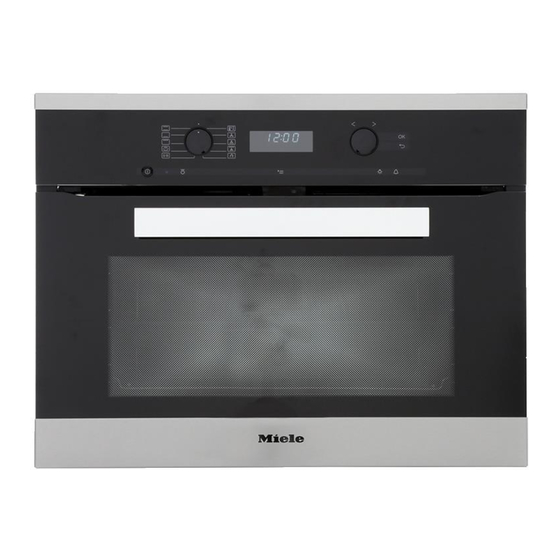 Miele H6100BP Gebrauchs- Und Montageanweisung