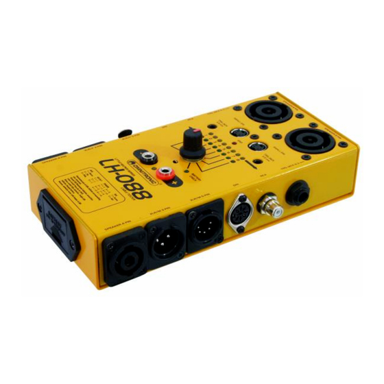 Omnitronic LH-088 Bedienungsanleitung