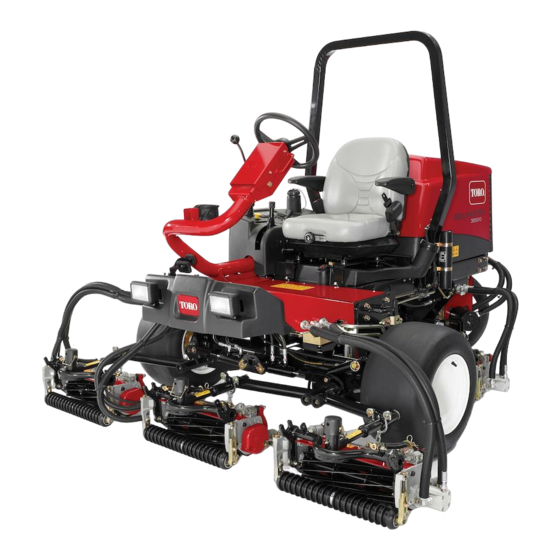 Toro Reelmaster 3550 Bedienungsanleitung