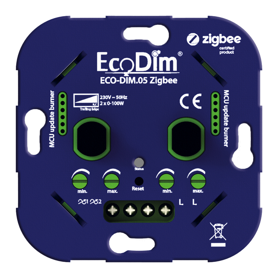 EcoDim Eco-Dim.05 Zigbee Benutzerhandbuch