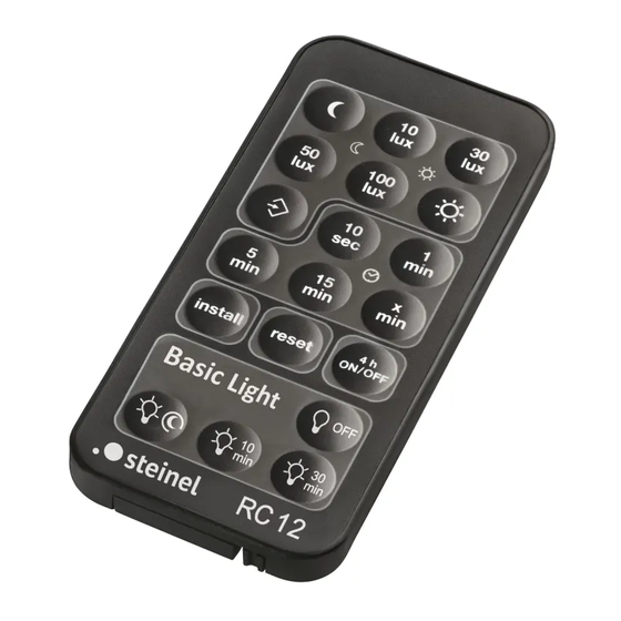 STEINEL RC 12 Information