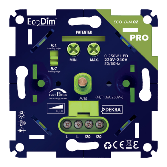 EcoDim .02 PRO Handbuch