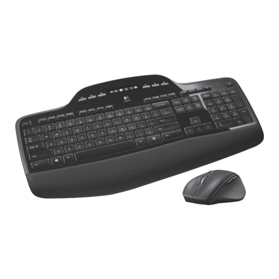 Logitech MK710 Kurzanleitung