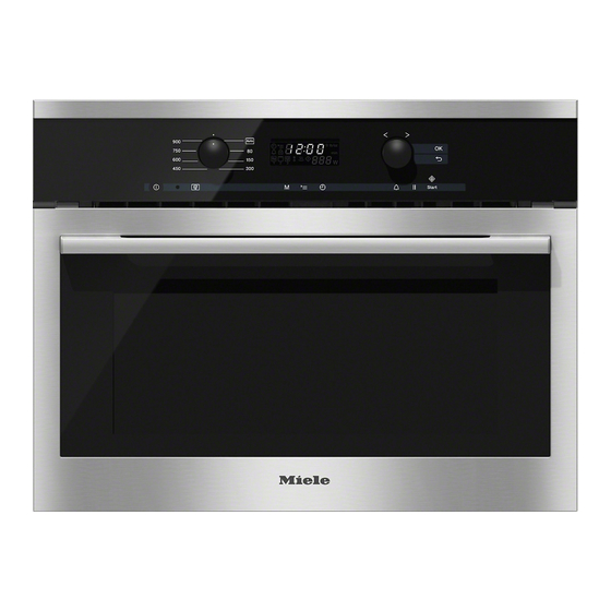 Miele M 6160 TC Gebrauchsanweisung