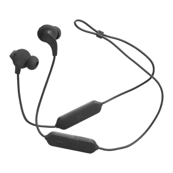 Harman JBL ENDURANCE RUN 2 Wireless Schnellstartanleitung
