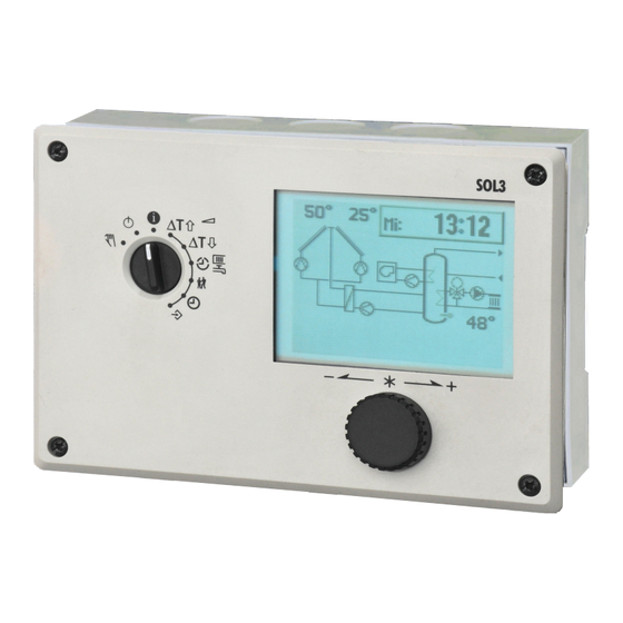KT-Elektronik SOL3-7 Einbau- Und Bedienungsanleitung