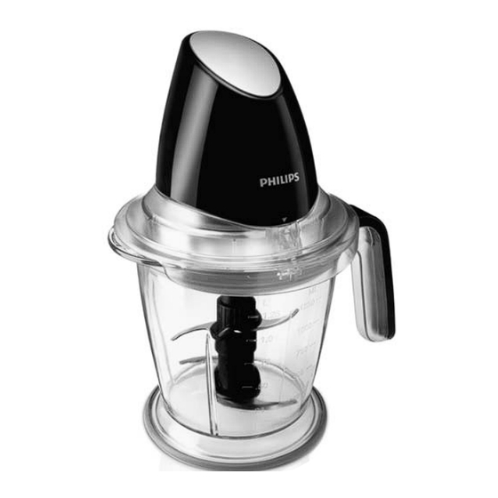 Philips HR1398 Bedienungsanleitung
