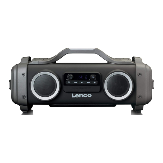 LENCO SPR-200 Bedienungsanleitung