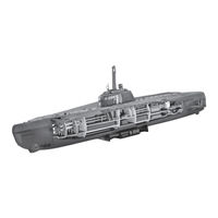 Revell Deutsches U-Boot Typ XXI mit Interieur Montageanleitung