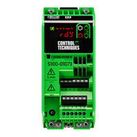 Nidec Commander S100 Betriebsanleitung