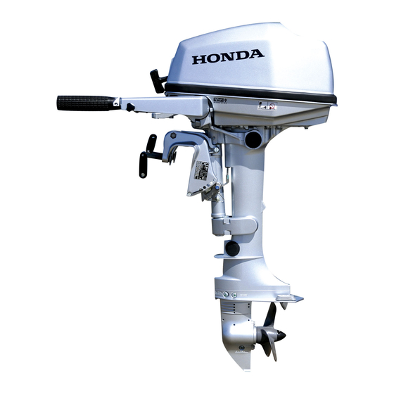 Honda Marine BF4.5B Bedienungsanleitung