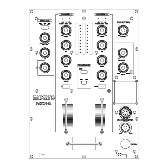 mixars MXR-2 Handbuch