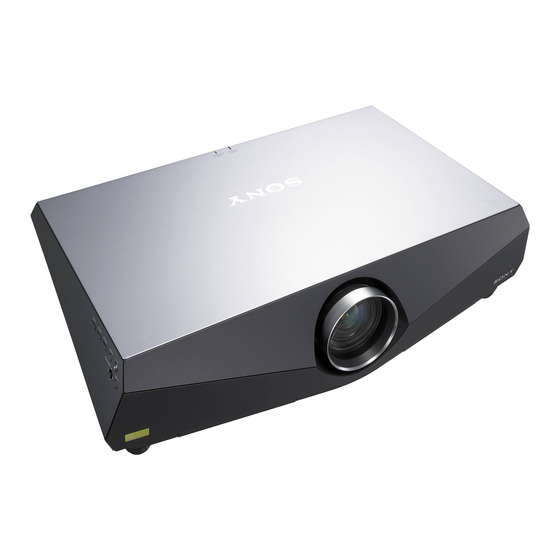 Sony VPL-FE40 Bedienungsanleitung
