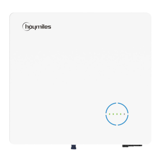 Hoymiles HAT-5.0HV-EUG1 Handbücher