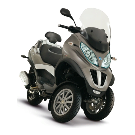 PIAGGIO MP3 LT 300 i.e. Handbücher