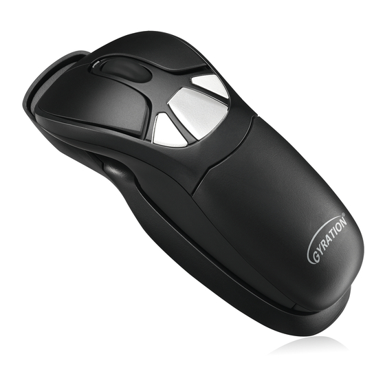 Gyration Air Mouse GO Plus Bedienungsanleitung