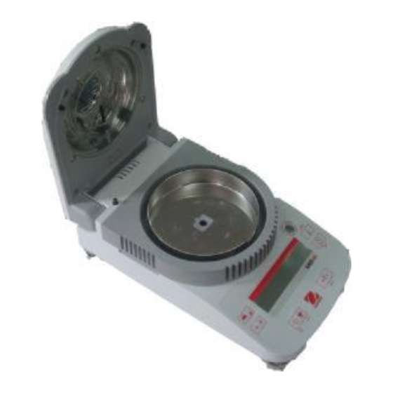 OHAUS MB27 Bedienungsanleitung