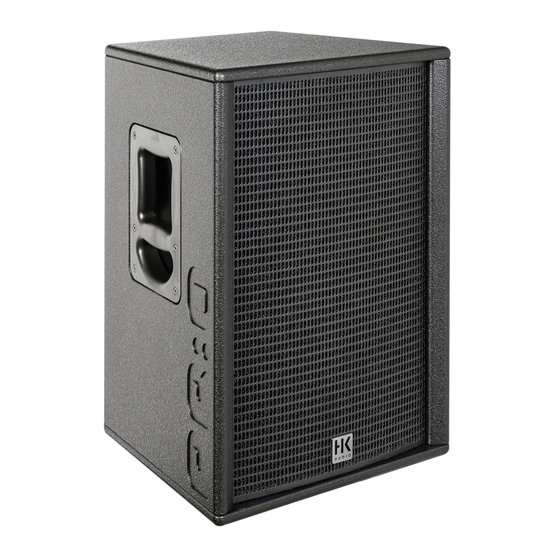 HK Audio PREMIUM PR:O 110 XD2 Bedienungsanleitung