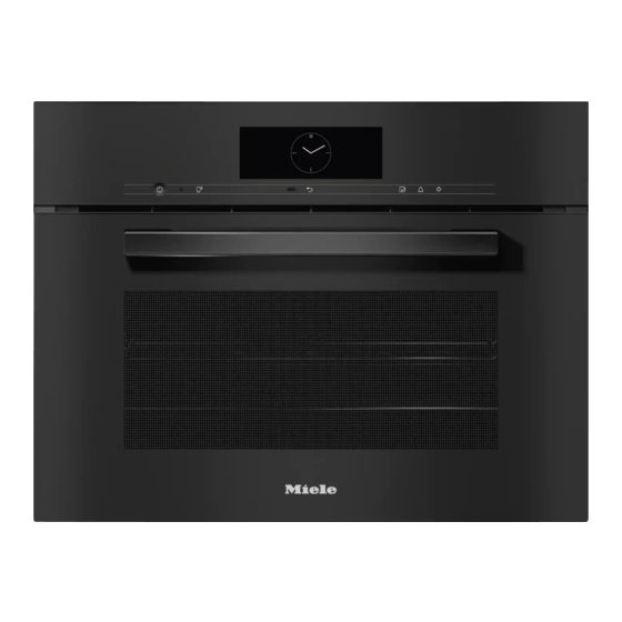 Miele DGC 7845 HC Pro Gebrauchs- Und Montageanweisung