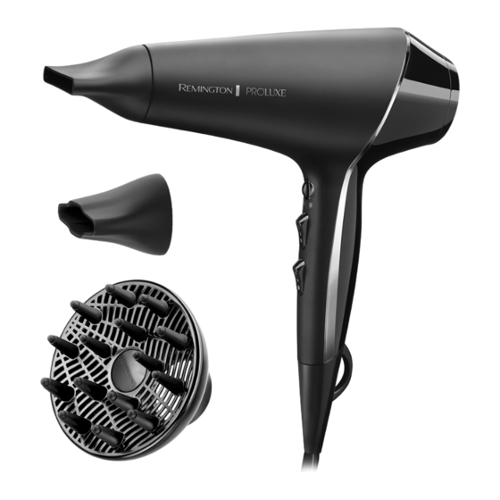 Remington PROluxe AC9140 Bedienungsanleitung