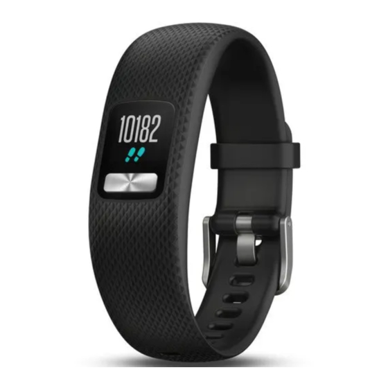 Garmin vivofit 4 Benutzerhandbuch