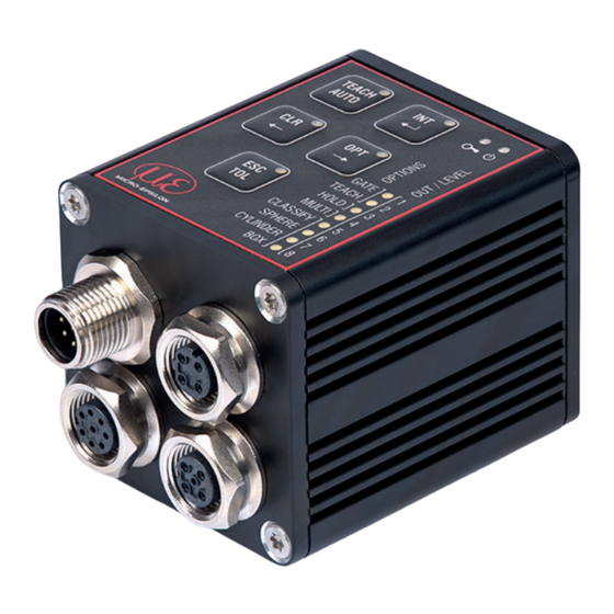MICRO-EPSILON colorSENSOR CFO200 Betriebsanleitung