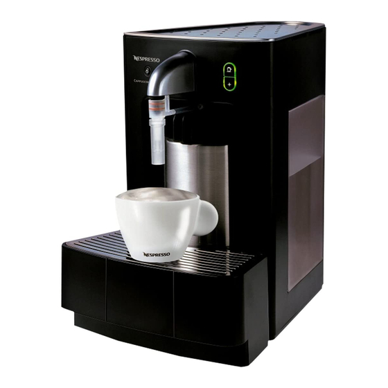 Nespresso Cappuccinatore CS 20 Bedienungsanleitung