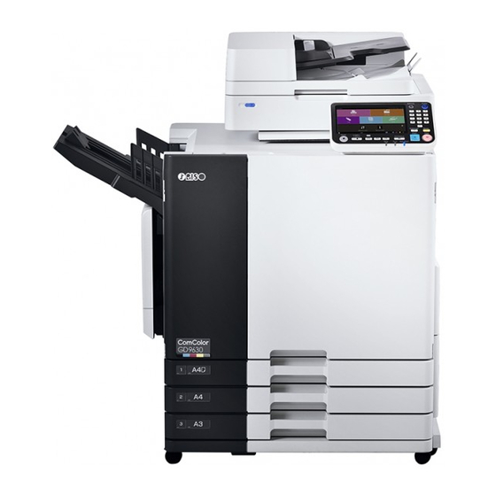 Riso ComColor GD 9630 Administratorhandbuch