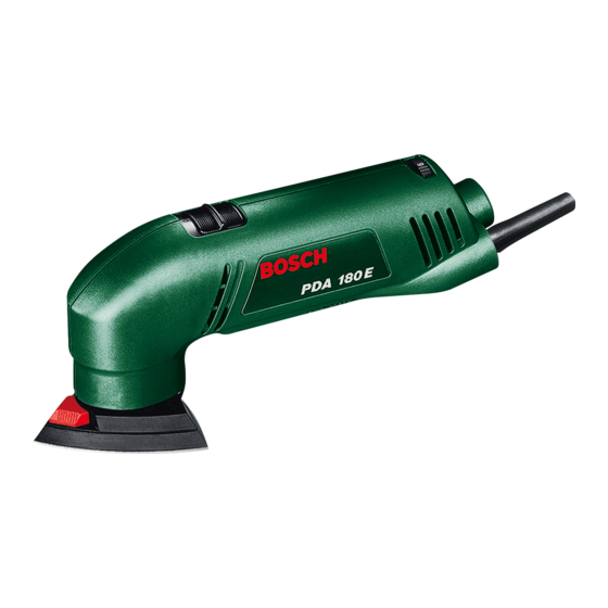 Bosch PDA 180 Handbuch