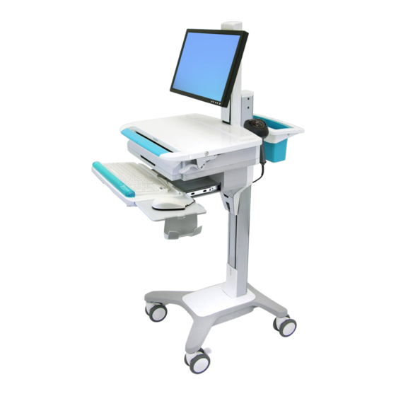 Ergotron StyleView SV31 LCD Cart SV31-31001 Gebruikersgids