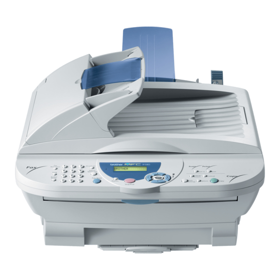 Brother MFC-9180 Benutzerhandbuch