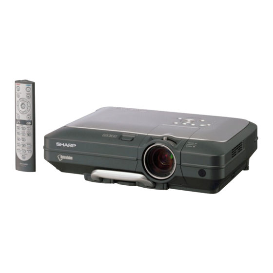 Sharp XG-C50X Serviceanleitung